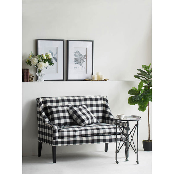 Black and White Settee - Pick Up Only