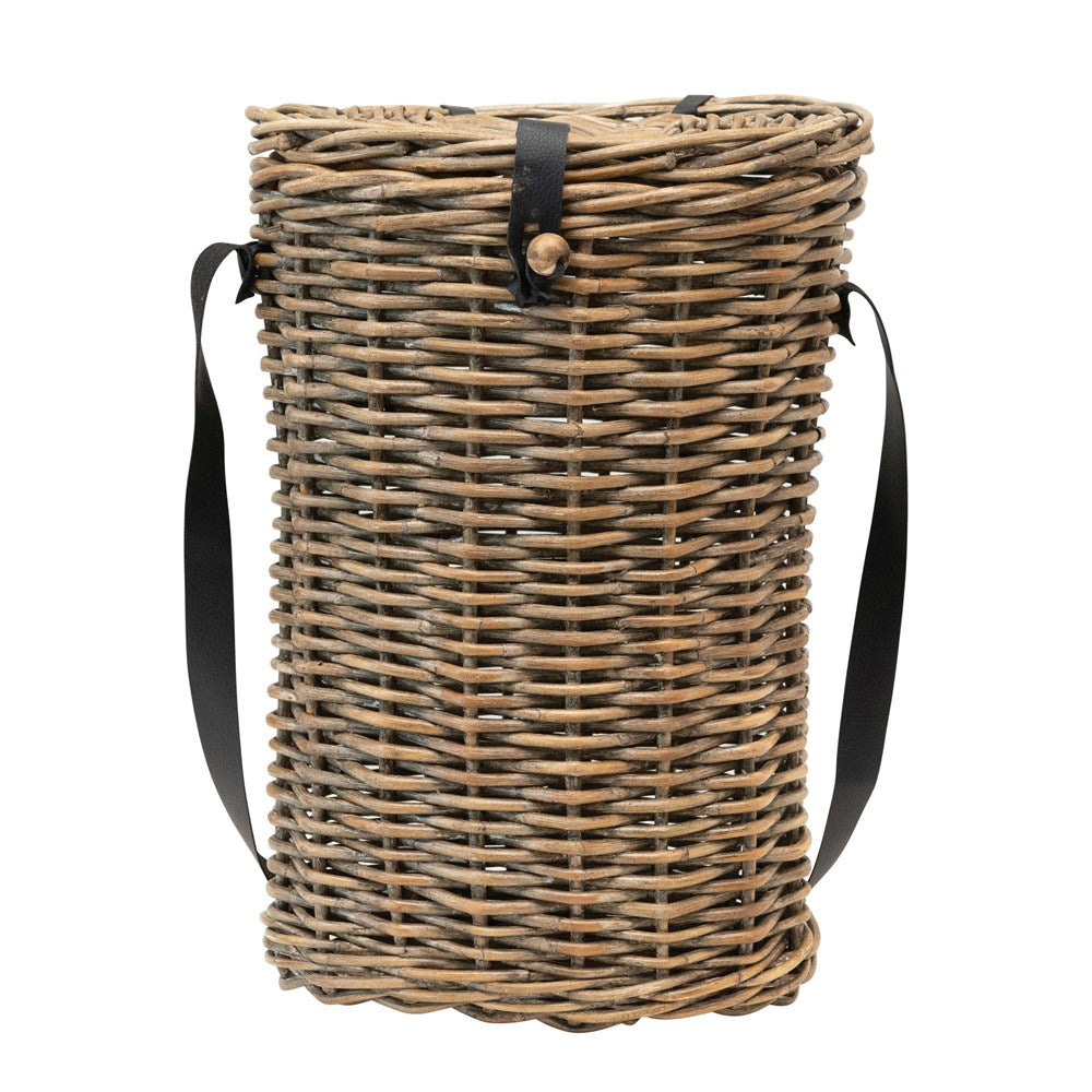 Wicker Fish Basket 