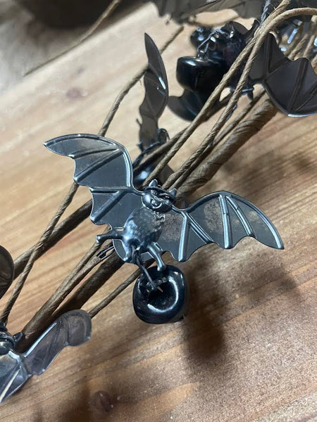 BAT HALLOWEEN BELL STEMS