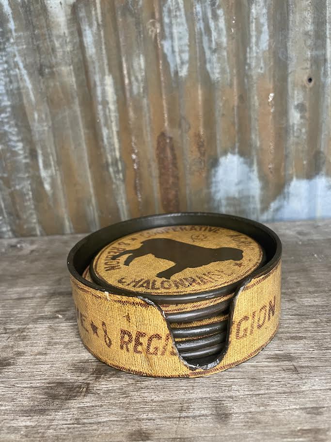 Western Coasters -Set of Six