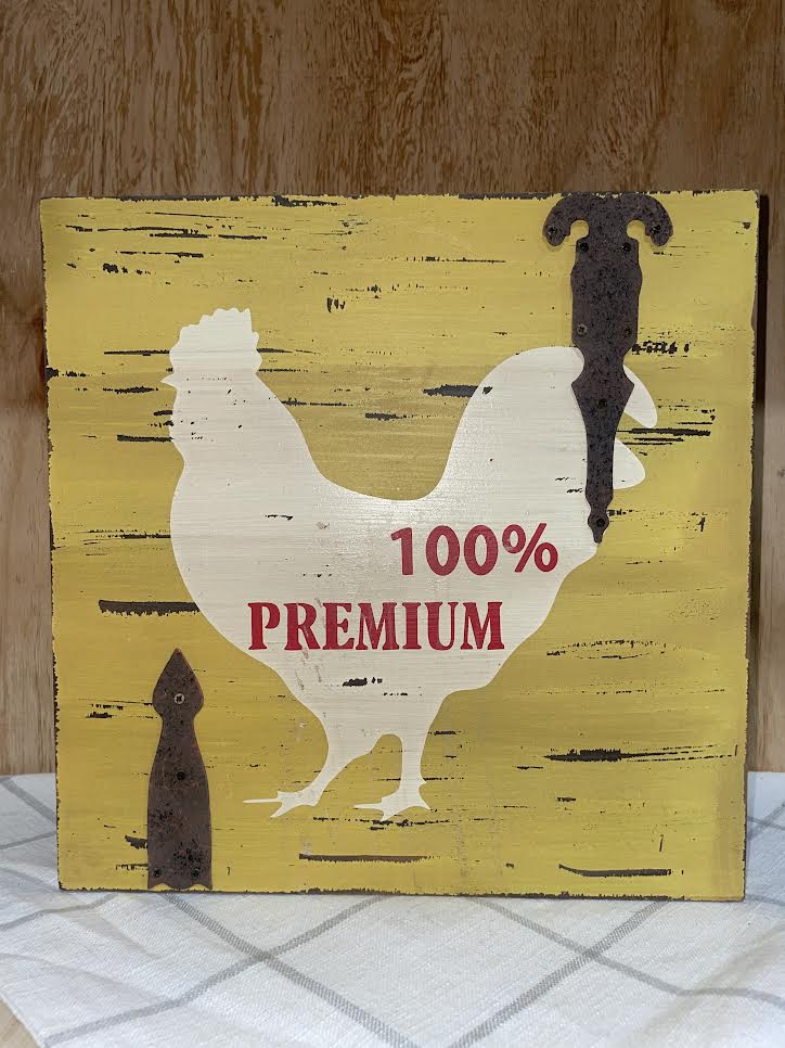100% Premium Chicken Wall Art