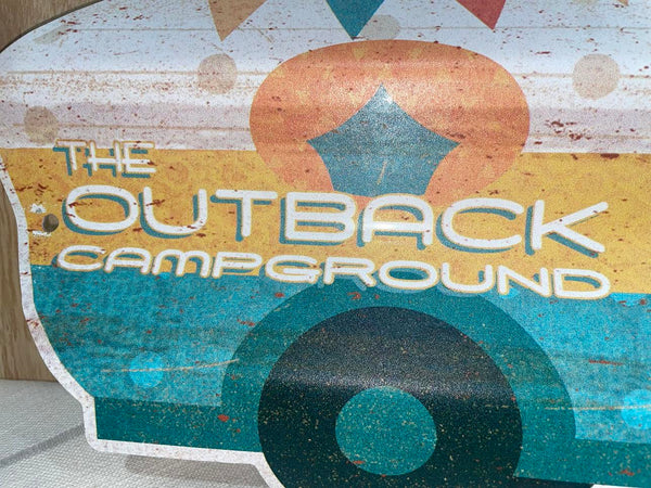 The Outback Camper Sign