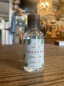 Thymes Frasier Fir Traveling Hand Sanitizer