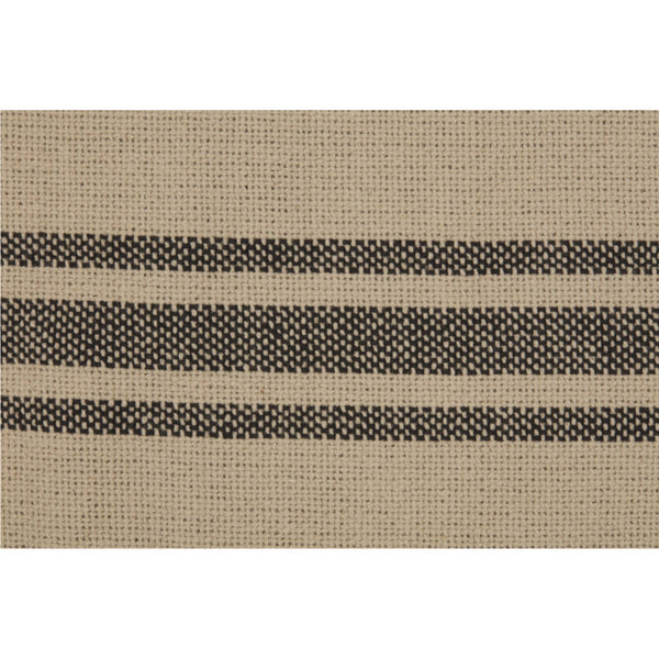 Mill House Stripe Black Runner 36Lx16W