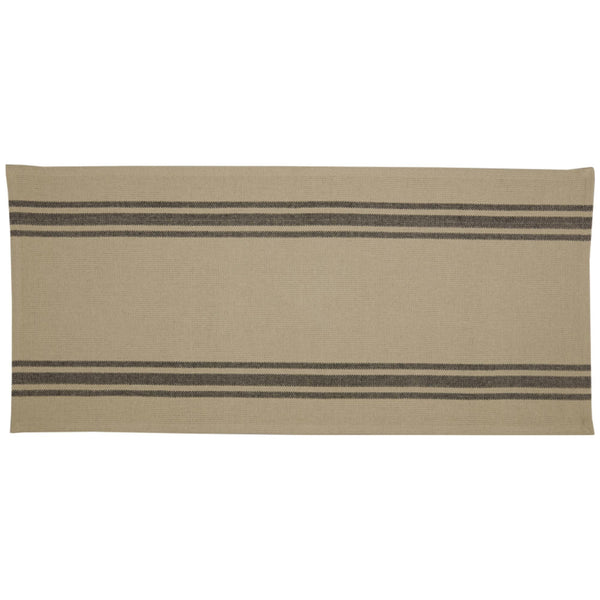 Mill House Stripe Black Runner 36Lx16W