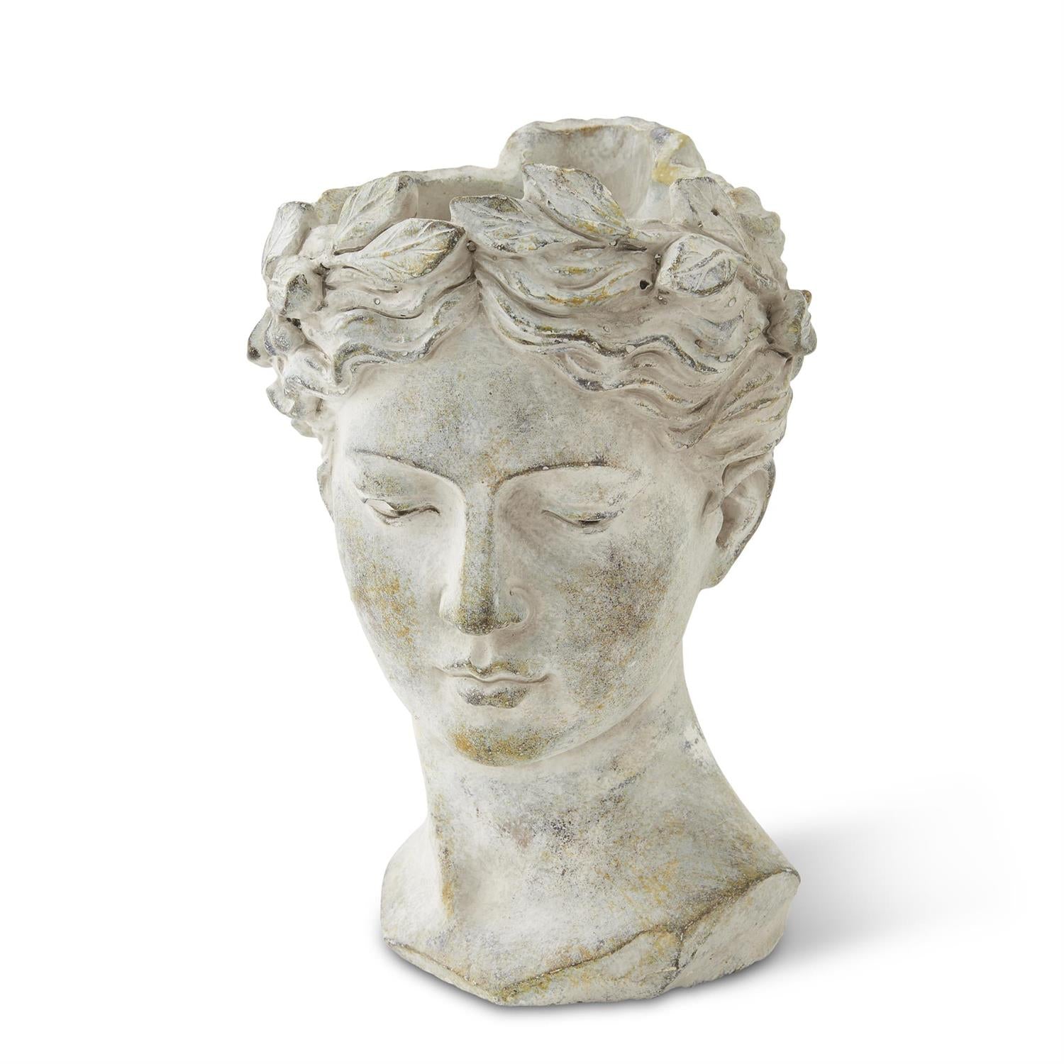 11 Inch Cement Garden Goddess Planter