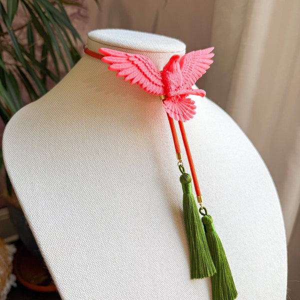 Eagle Bolo Punch Pink with Solar Orange & Olive