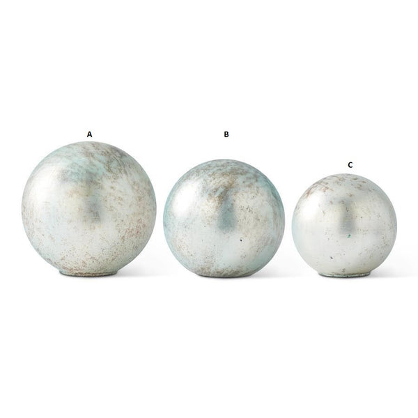 AQUAMARINE TABLETOP GLOBES 3 Size options