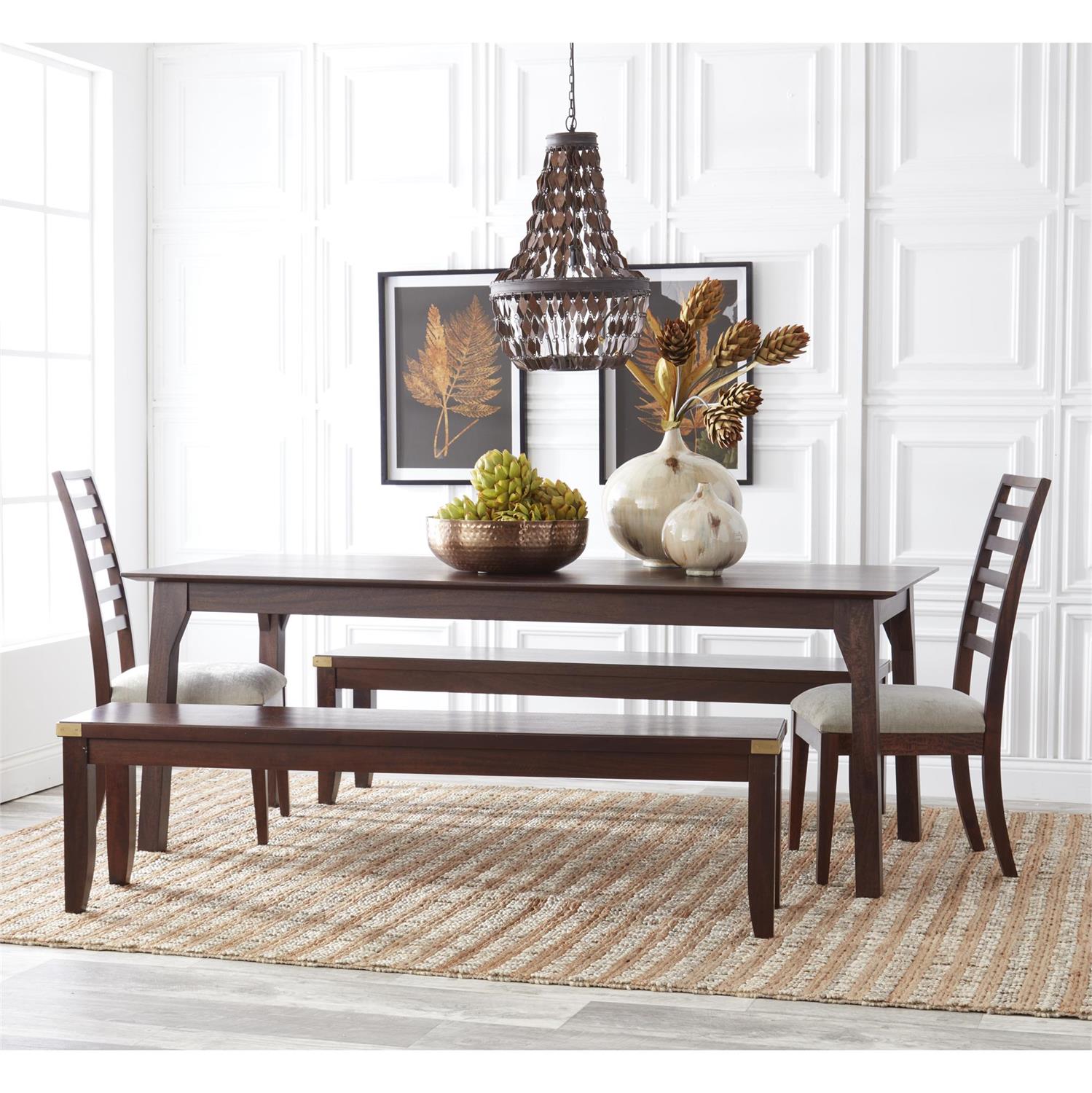 Set Of 2 27.5 Inch Black Wood Framed Orange Ferns on Black Prints