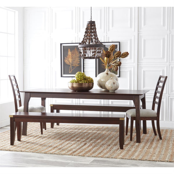 Set Of 2 27.5 Inch Black Wood Framed Orange Ferns on Black Prints