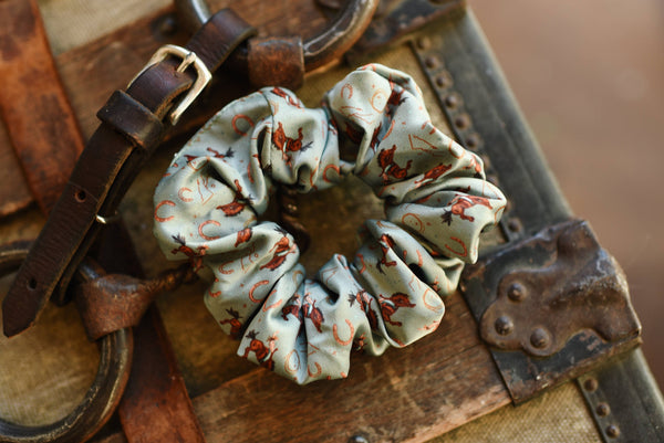 Yeehaw Cowgirl Rodeo Scrunchie Cowgirl Hair Accessory Accessory