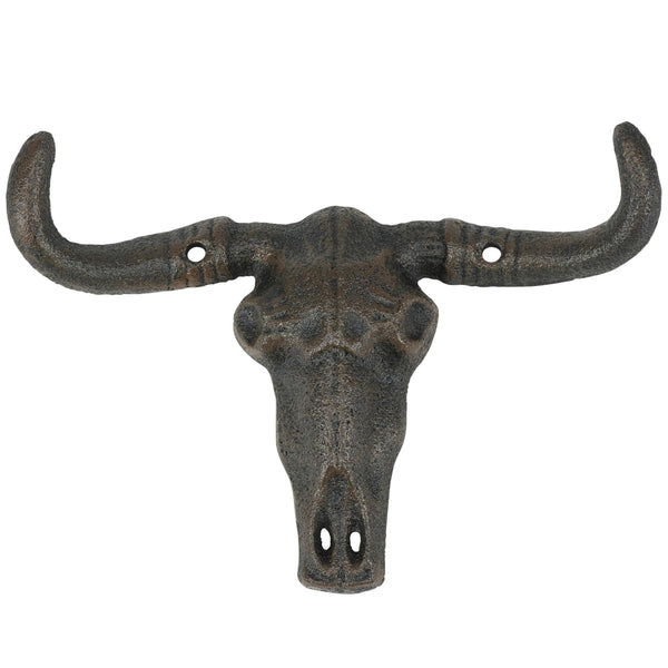 Bull Skull Wall Hook