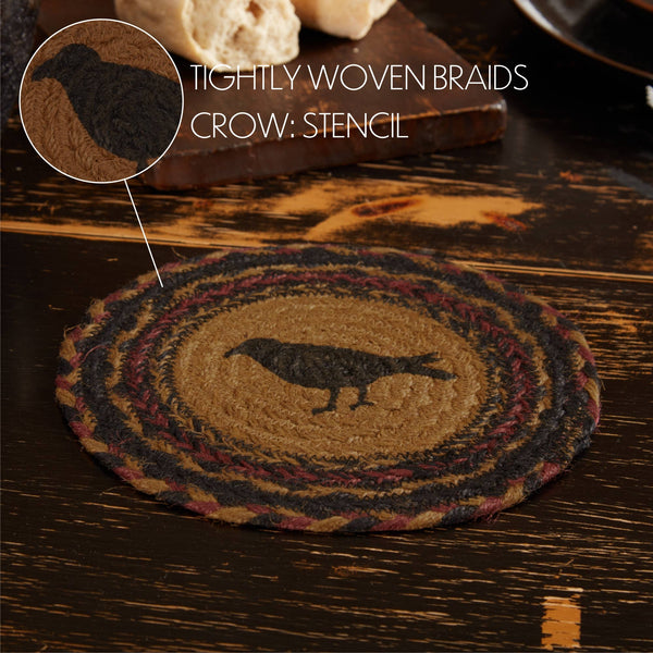 Heritage Farms Crow Jute Trivet 8