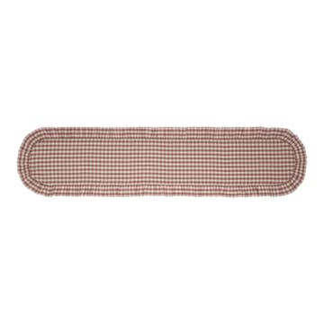 Rosehill Cottage Ruffle Cotton Table Runner 12x72