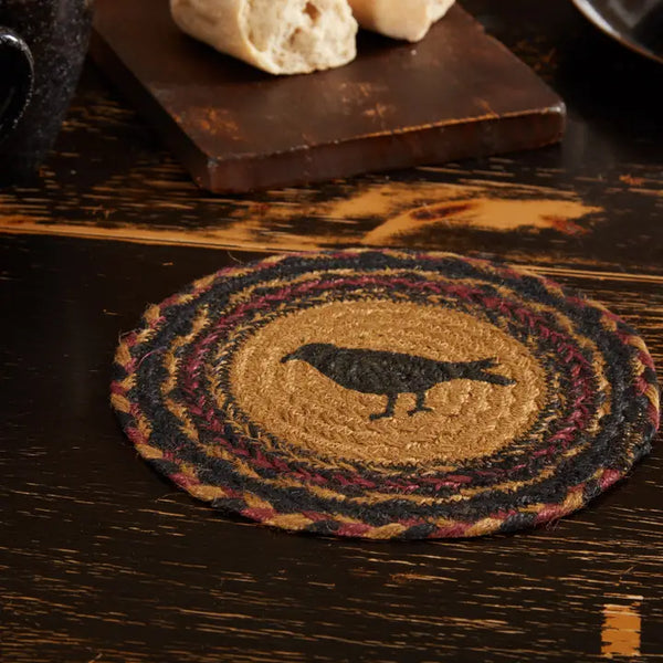 Heritage Farms Crow Jute Trivet