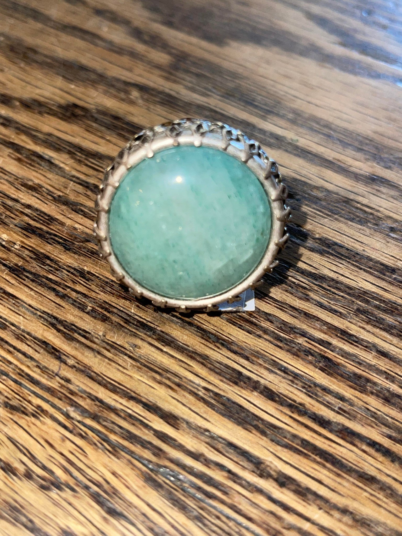 Ollipop Blue "Stone" Adjustable Ring
