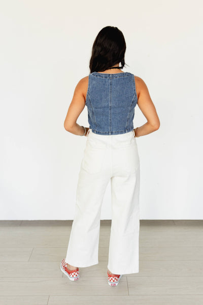 Howdy White Jean