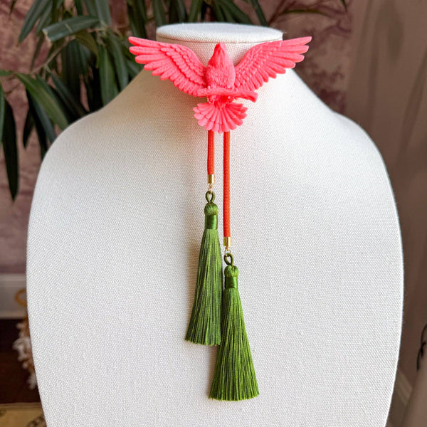 Eagle Bolo Punch Pink with Solar Orange & Olive