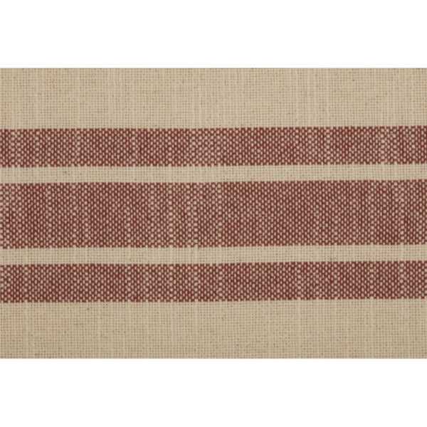 Market Place Red Stripe Runner 36Lx13W