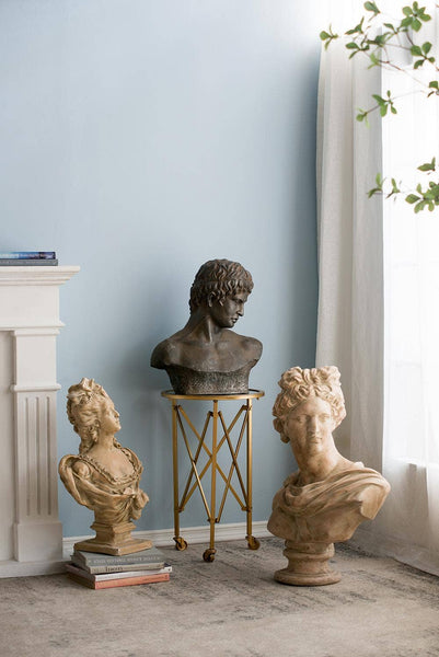 15.5x11.5x25.5" Henrietta Bust Statue