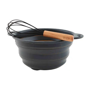 Silcone MIXING BOWL AND WHISK SET