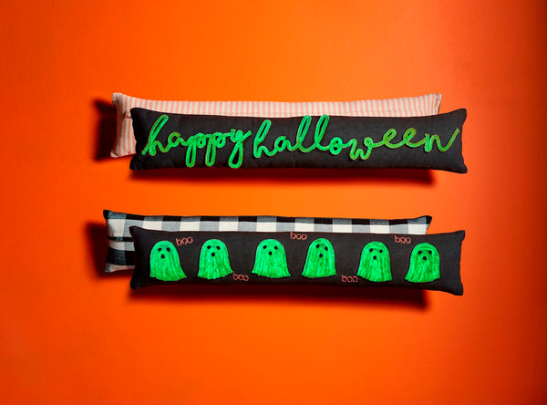 HALLOWEEN GLOW SKINNY PILLOWS 2 Style Options