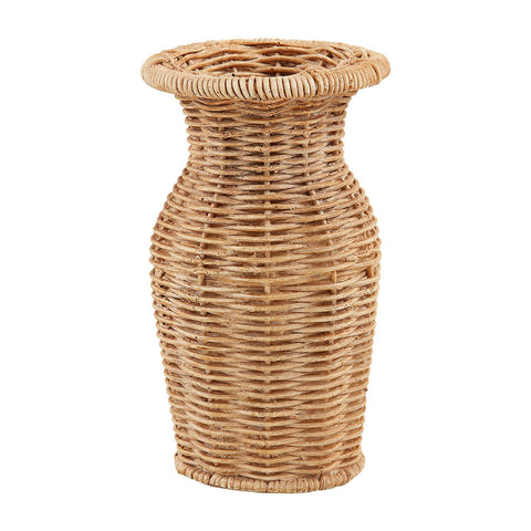 RESIN BASKET WEAVE VASE 3 Size Options