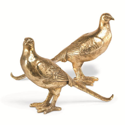 8 INCH GOLD RESIN PHEASANTS 2 Options