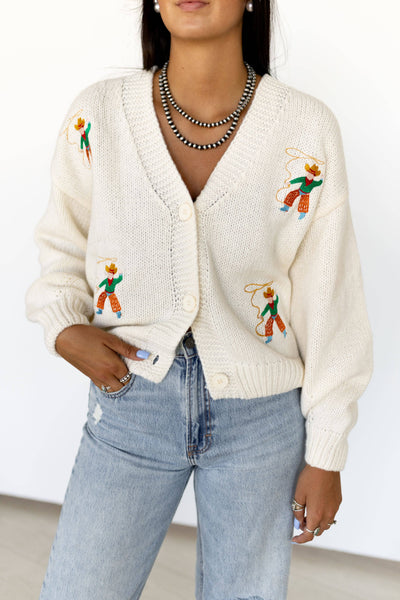 TH8445 ROPING COWBOY CARDI (7 Piece)