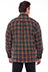 Scully Men's Sherpa Lined Flannel Shirt in Forest