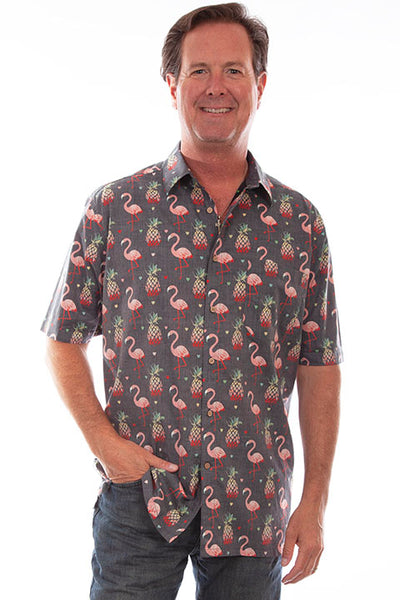Scully Men's Hawaiian Shirt in Ten Variations