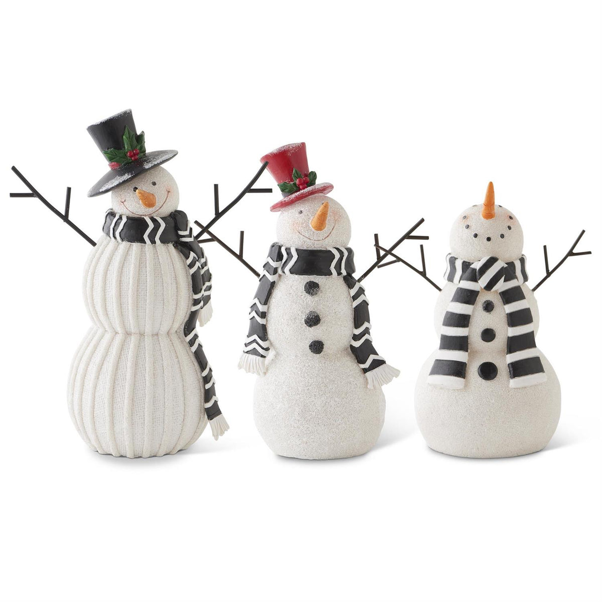 RESIN SNOWMEN 3 Options – Montana Rustic Accents