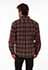 Scully Men's Heavy Weight Flannel Shirt in Chocolate Port