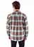 Scully Men's Cotton Flannel Shirt in Brown-Green