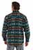 Scully Men's Aztec Pattern Shacket in Turquoise