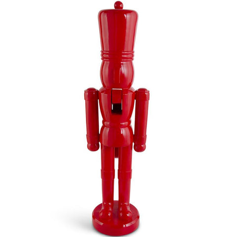 55.5 Inch Red Nutcracker Soldier Statue Pick up Only