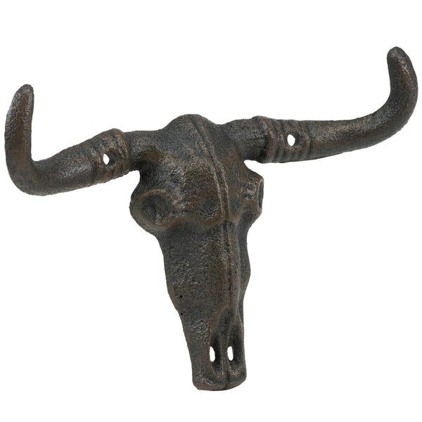 Bull Skull Wall Hook