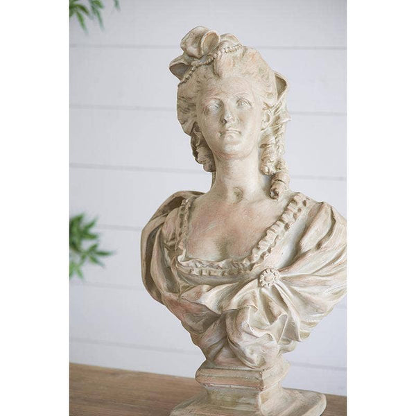 15.5x11.5x25.5" Henrietta Bust Statue