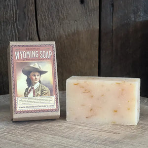 Wyoming Cowgirl Soap Prairie Sage Scent Old West Vintage