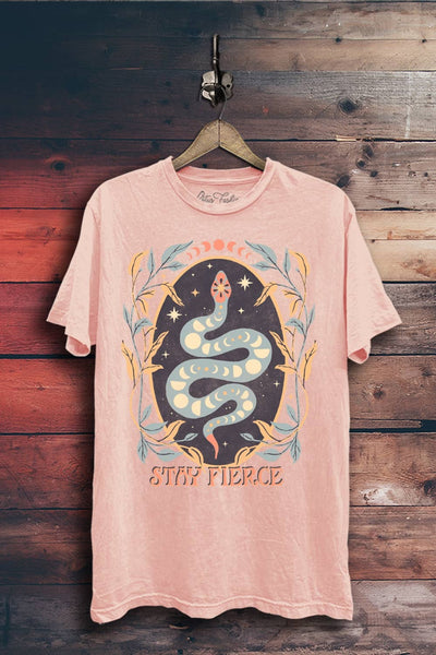 Stay Fierce Graphic Top
