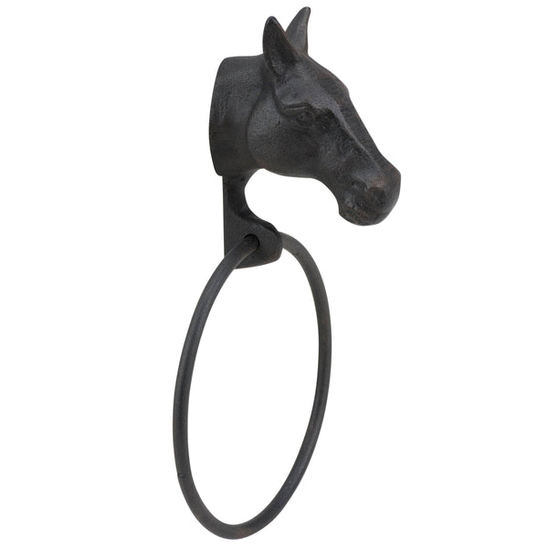 Horse Head Towel Holder
