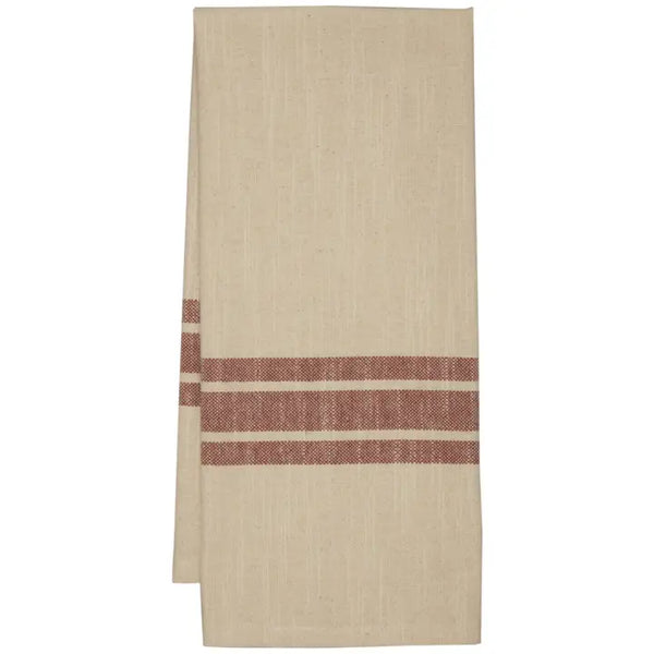 Marketplace Red Grain Sack Kitchen Towel