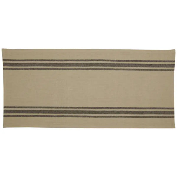 Mill House Stripe Black Runner 36Lx16W