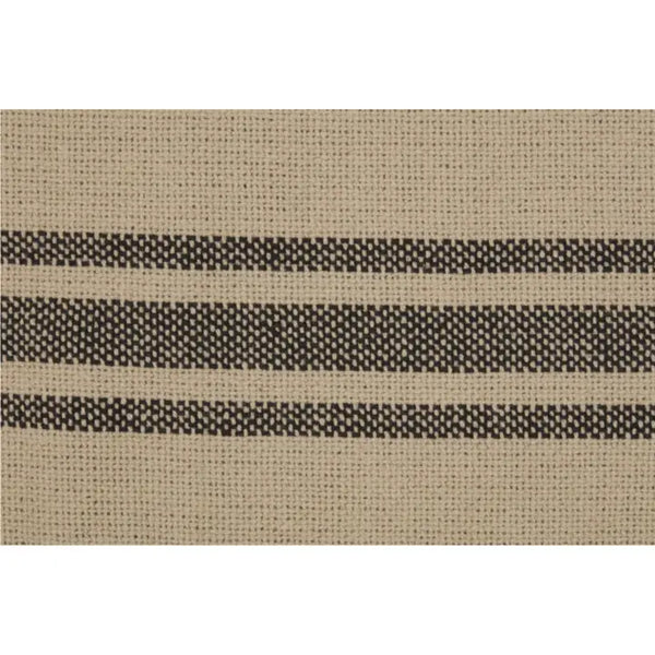 Mill House Stripe Black Runner 36Lx16W