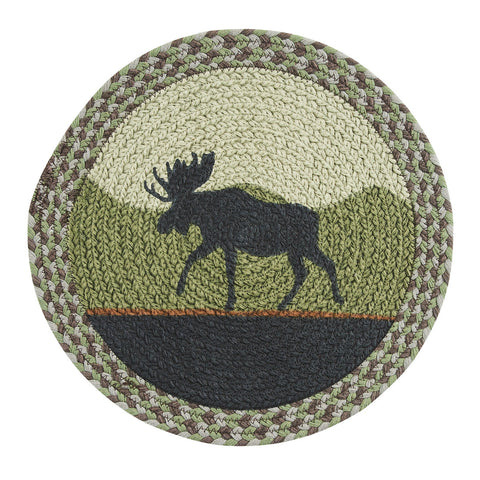 MOOSE BRAIDED PLACEMAT