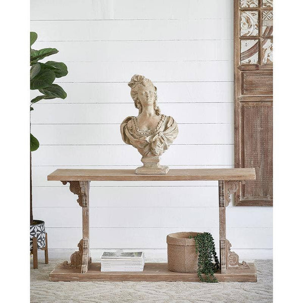 15.5x11.5x25.5" Henrietta Bust Statue