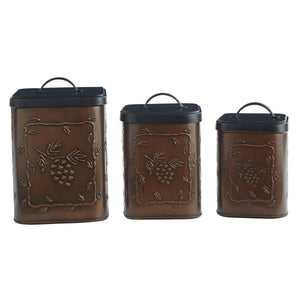 VALLEY PINE CANISTERS SET OF 3