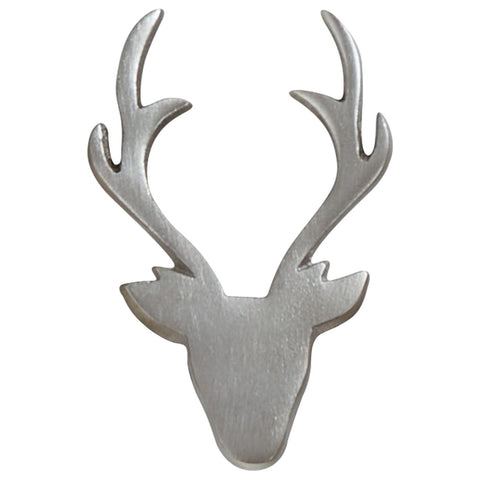 Silver Deer Napkin Ring Set