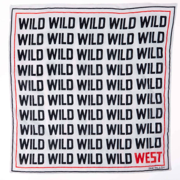 Carson Wild West Print Scarf 21x21 Wholesale