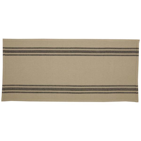 Mill House Stripe Black Runner 36Lx16W